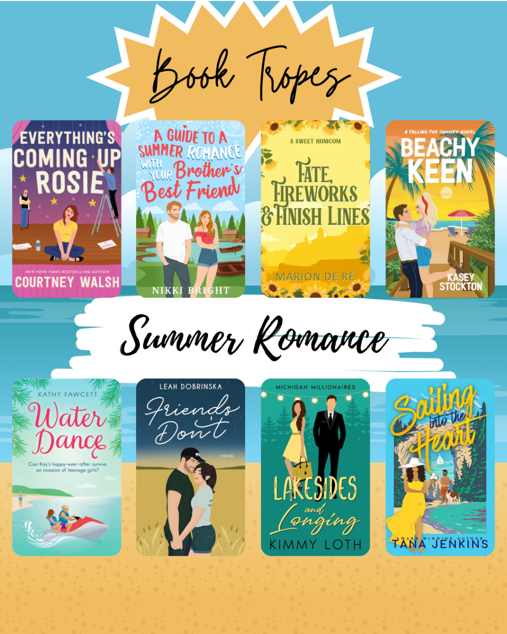 Summer Romances for your&nbsp;TBR